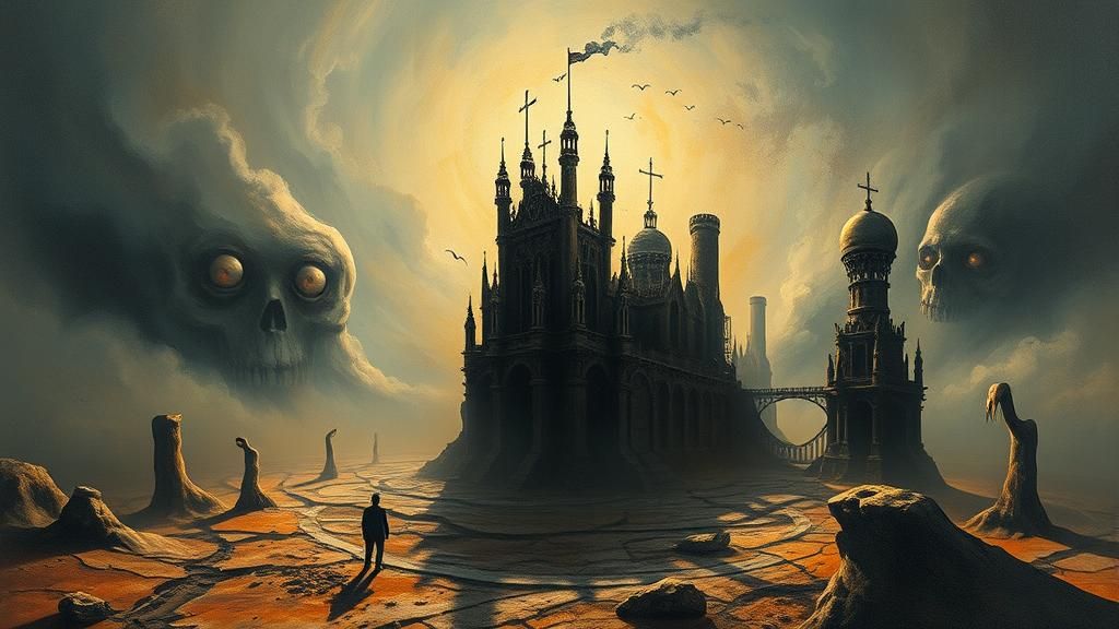 Dreamlike Surrealism: Melting Reality in Oil on Canvas