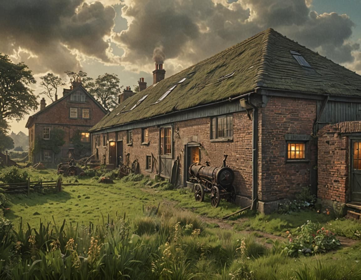 Edwardian Farm in Epic Cinematic Style