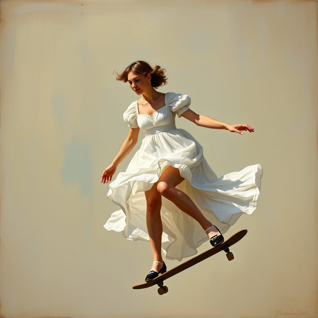 Dutch Golden Age Realism with Pearlescent Light