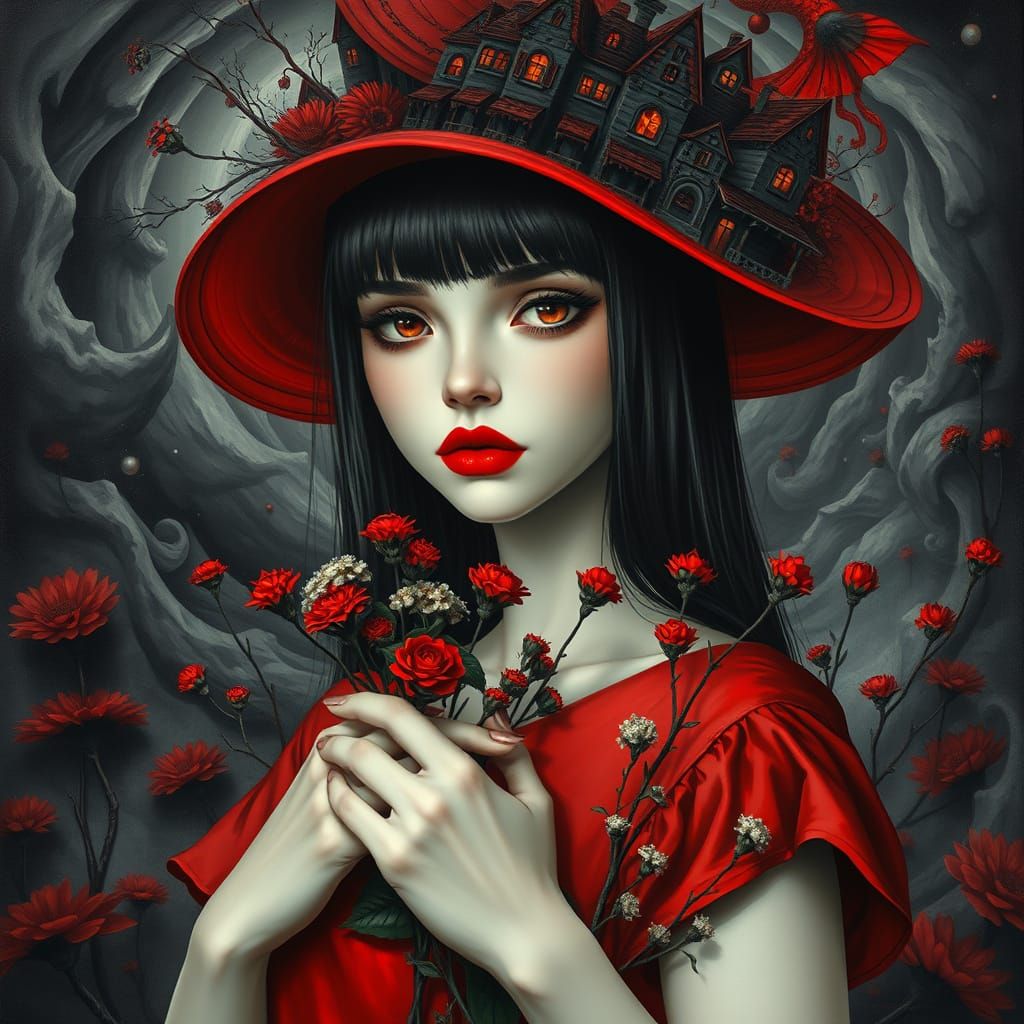 Gothic Beauty in a Haunted World