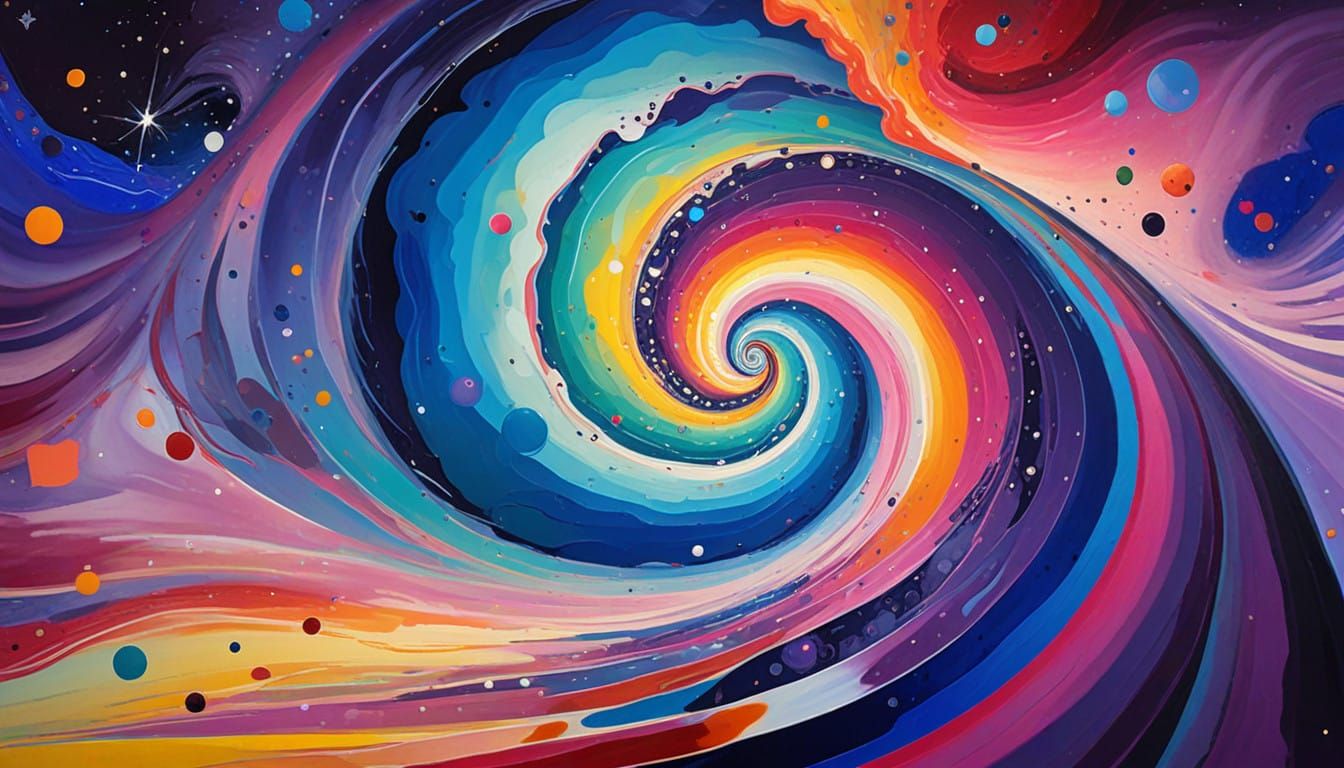 Ethereal Cosmic Tapestry