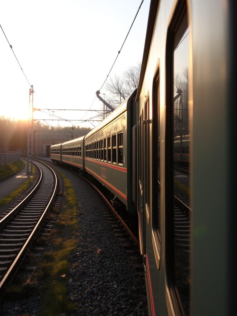 Train Transforms into a Living Entity