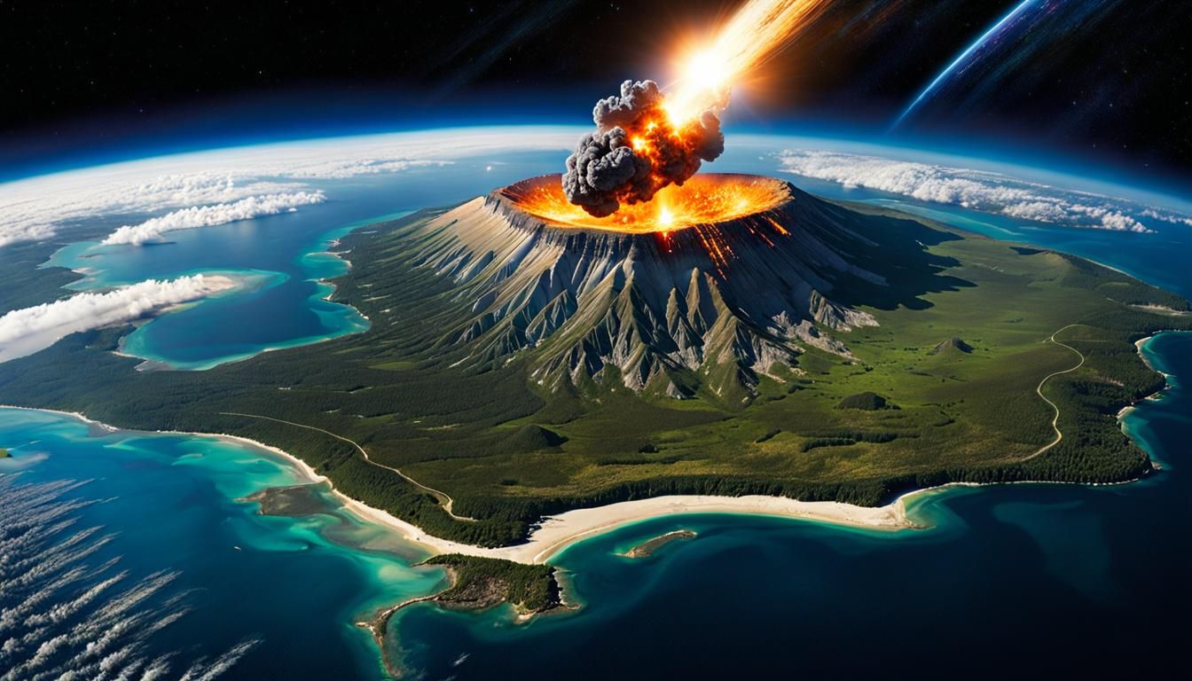 Giant Meteor Impact on Yucatan: Cretaceous Cataclysm