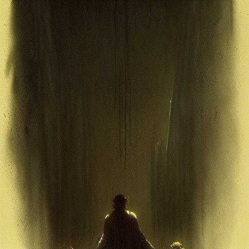 Horrific Hallucination in Dark Fantasy Style