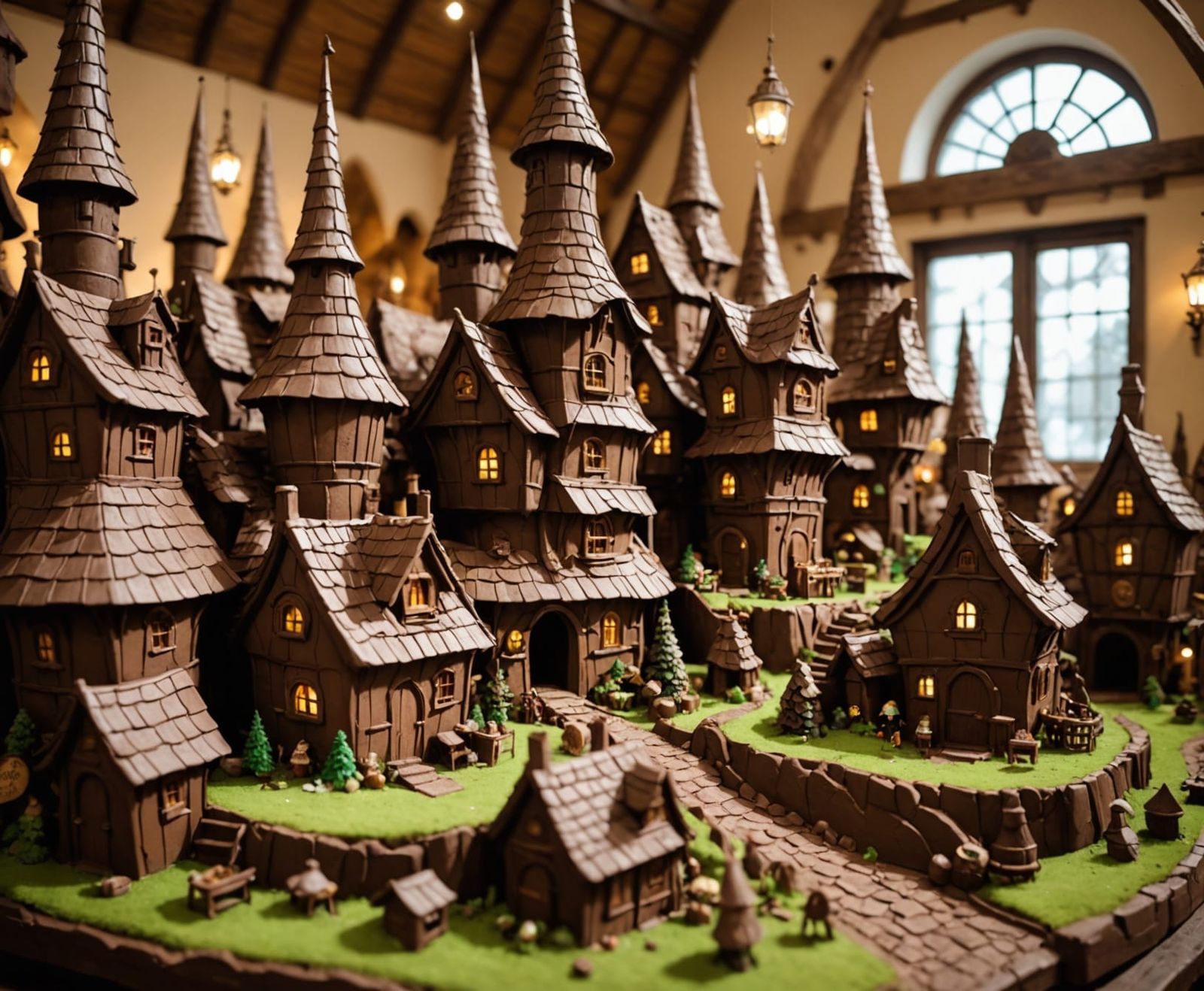 Chocolate Fairy Tale Village