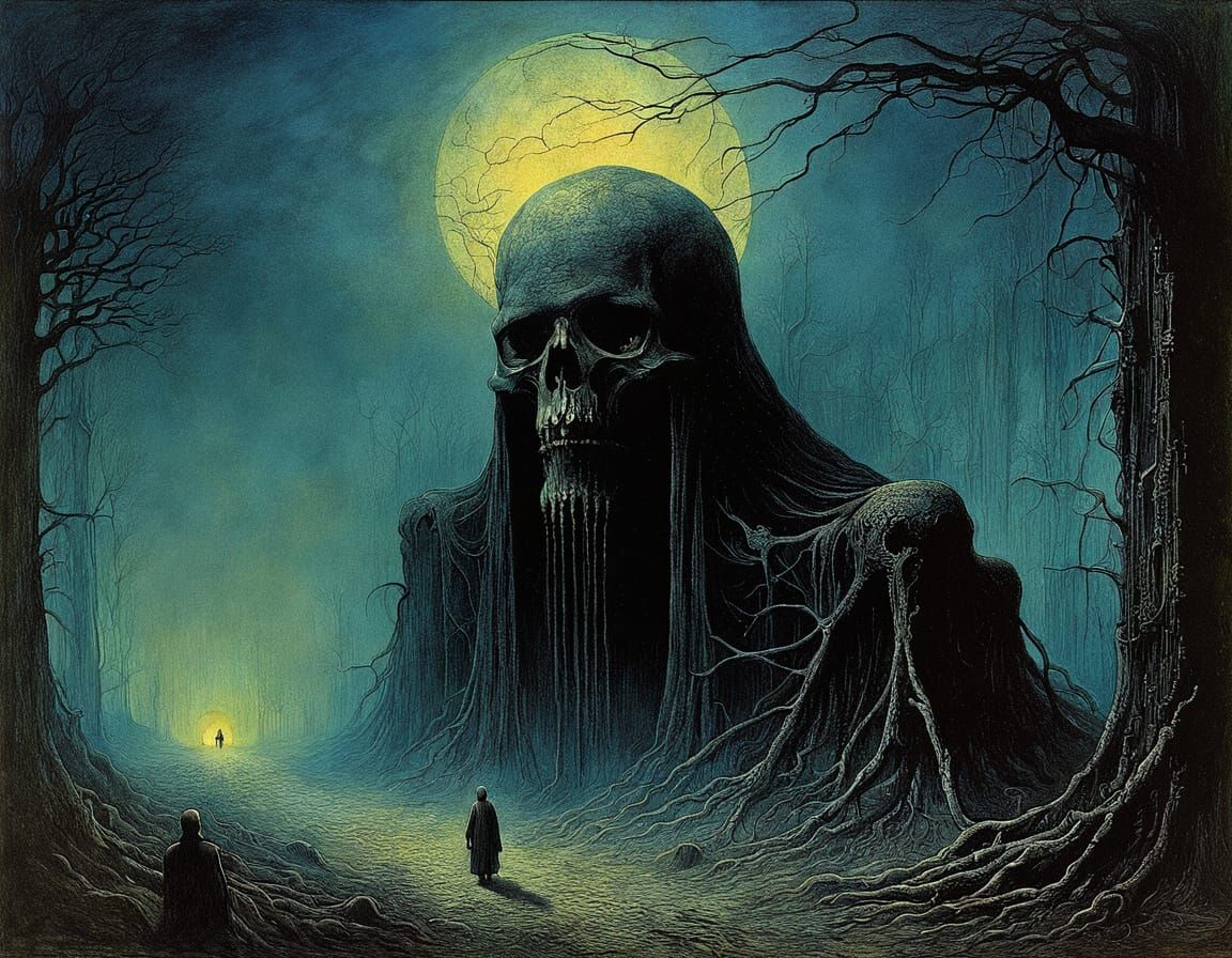 Disturbing Dark Whispers in Gothic Surrealism