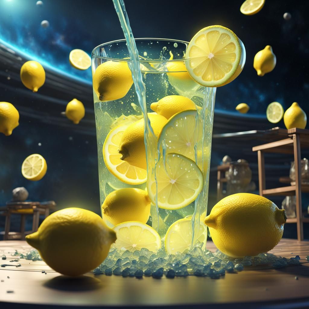 Lemonade Stand in Space with Cosmic Energy