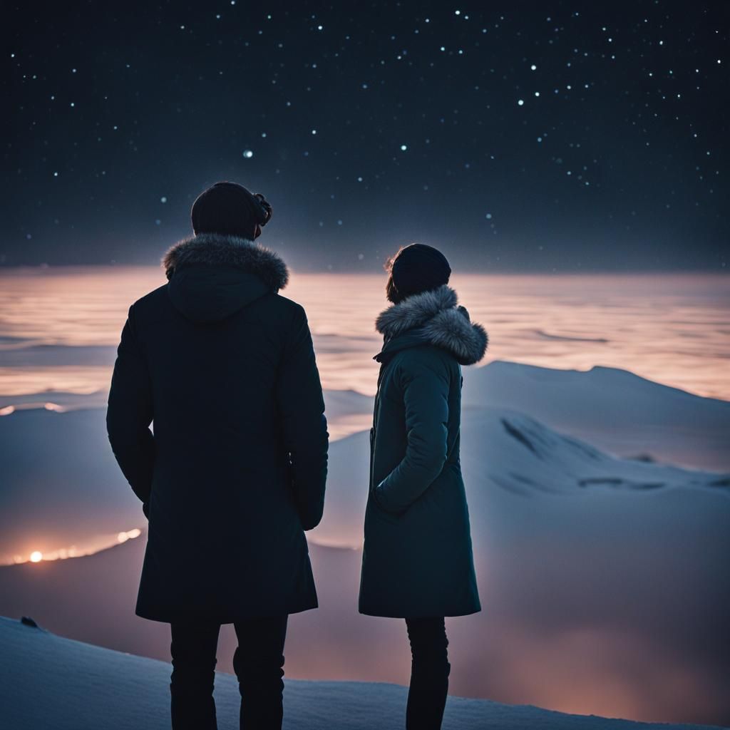 Emotional Confession: Gouache Portrait in Moody Lighting