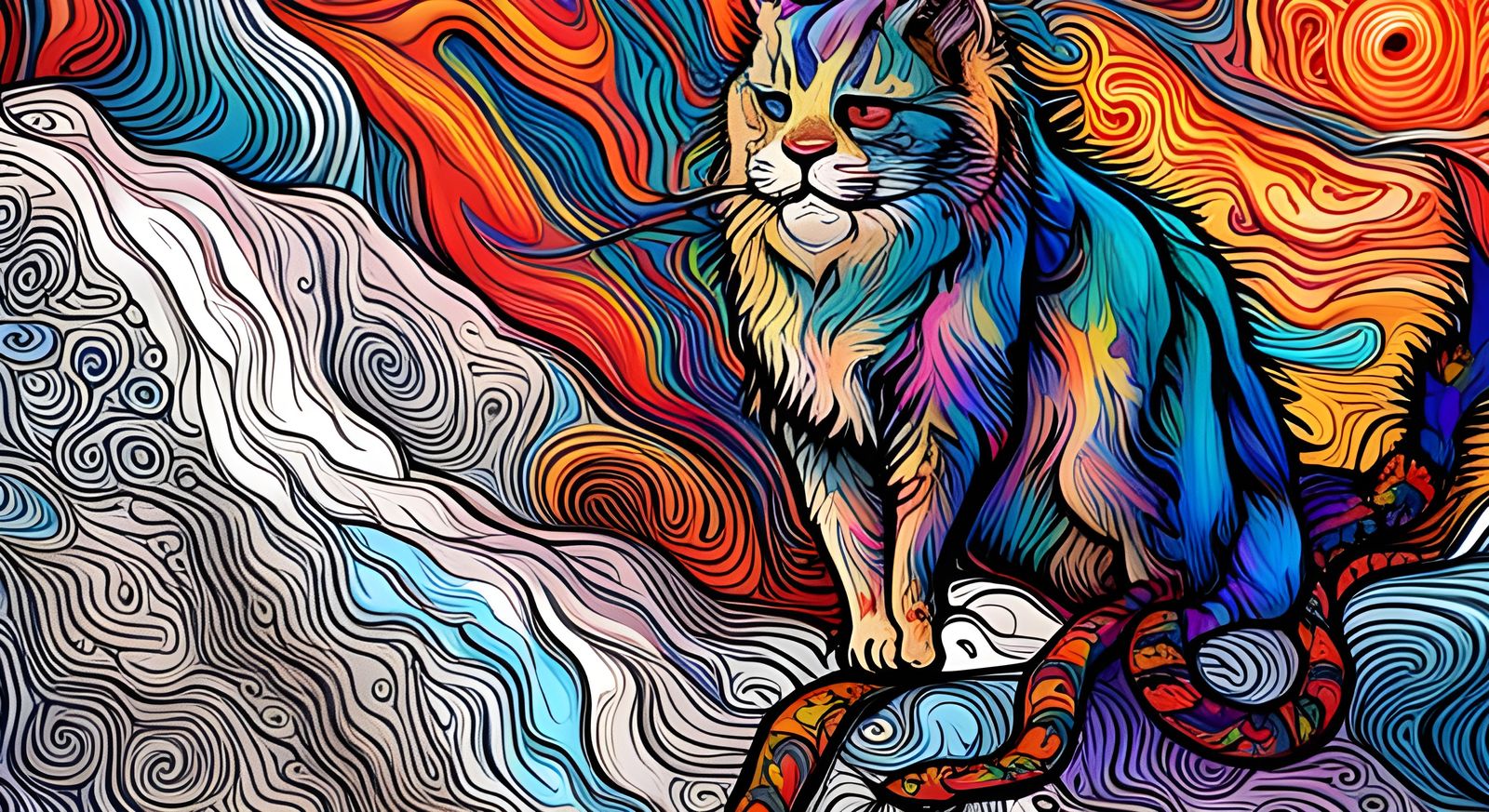 Pallas Cat On Mount Everest