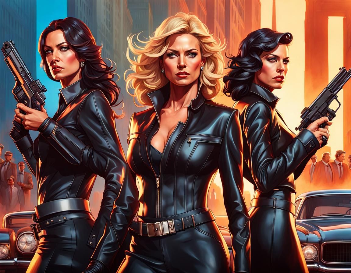 Charlie's Angels, ready for the arrest