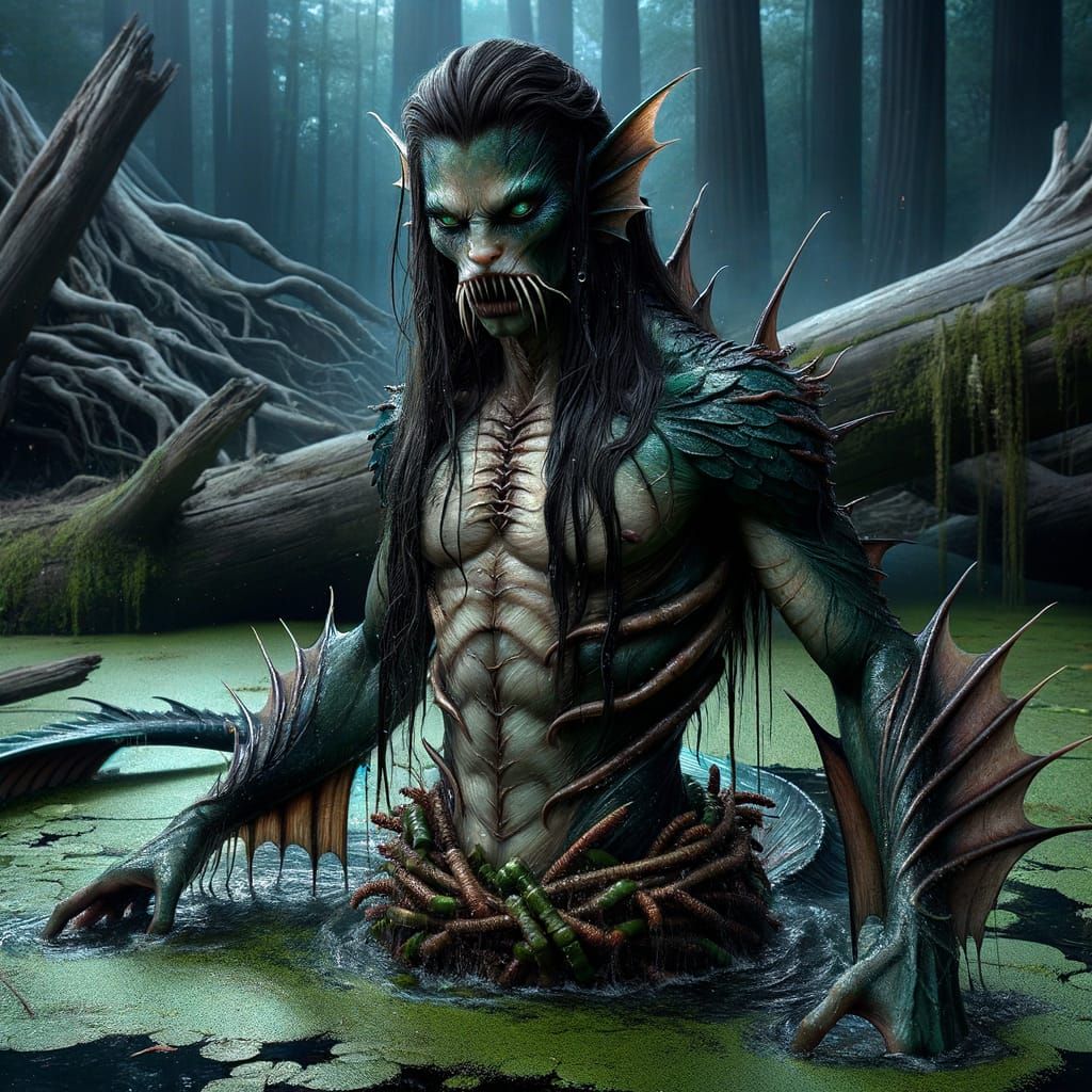 A Nixie Emerges from the Bog