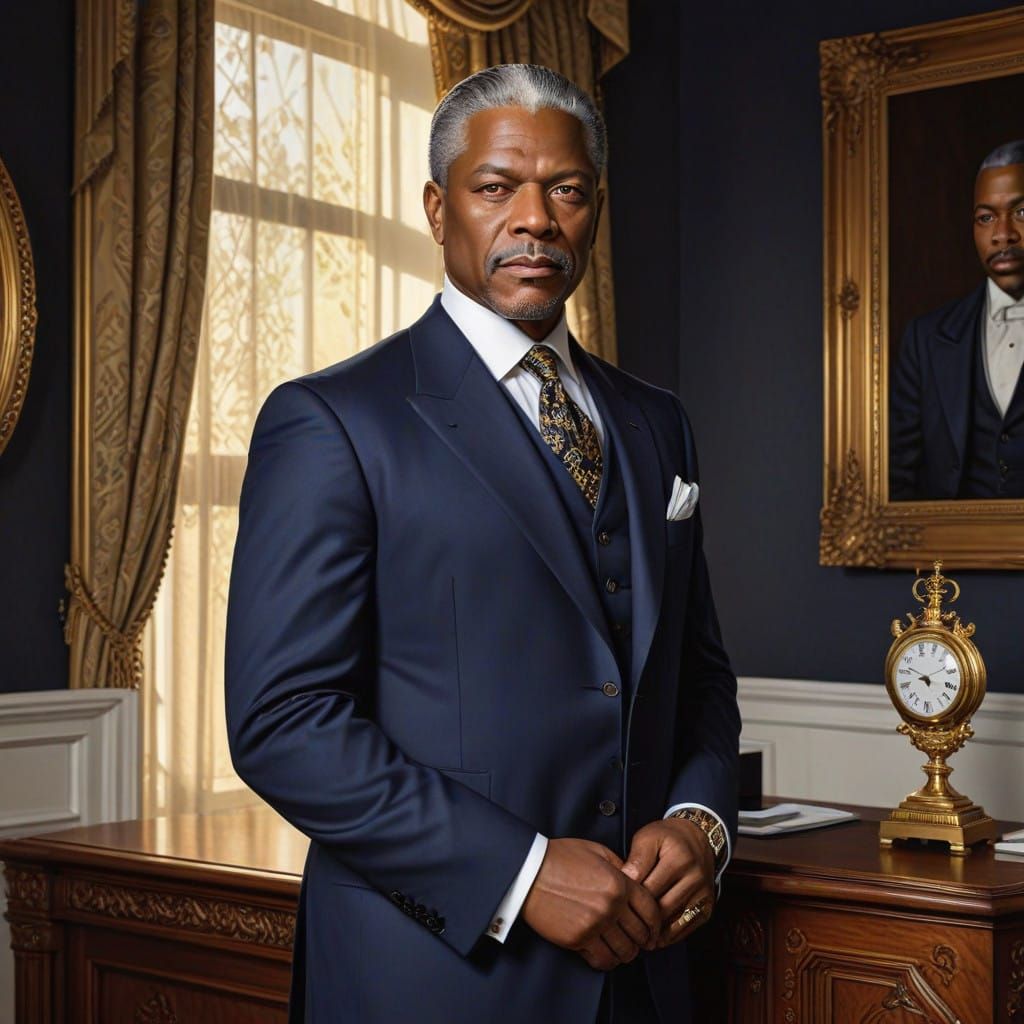 Elegant Gentleman in Luxury Setting