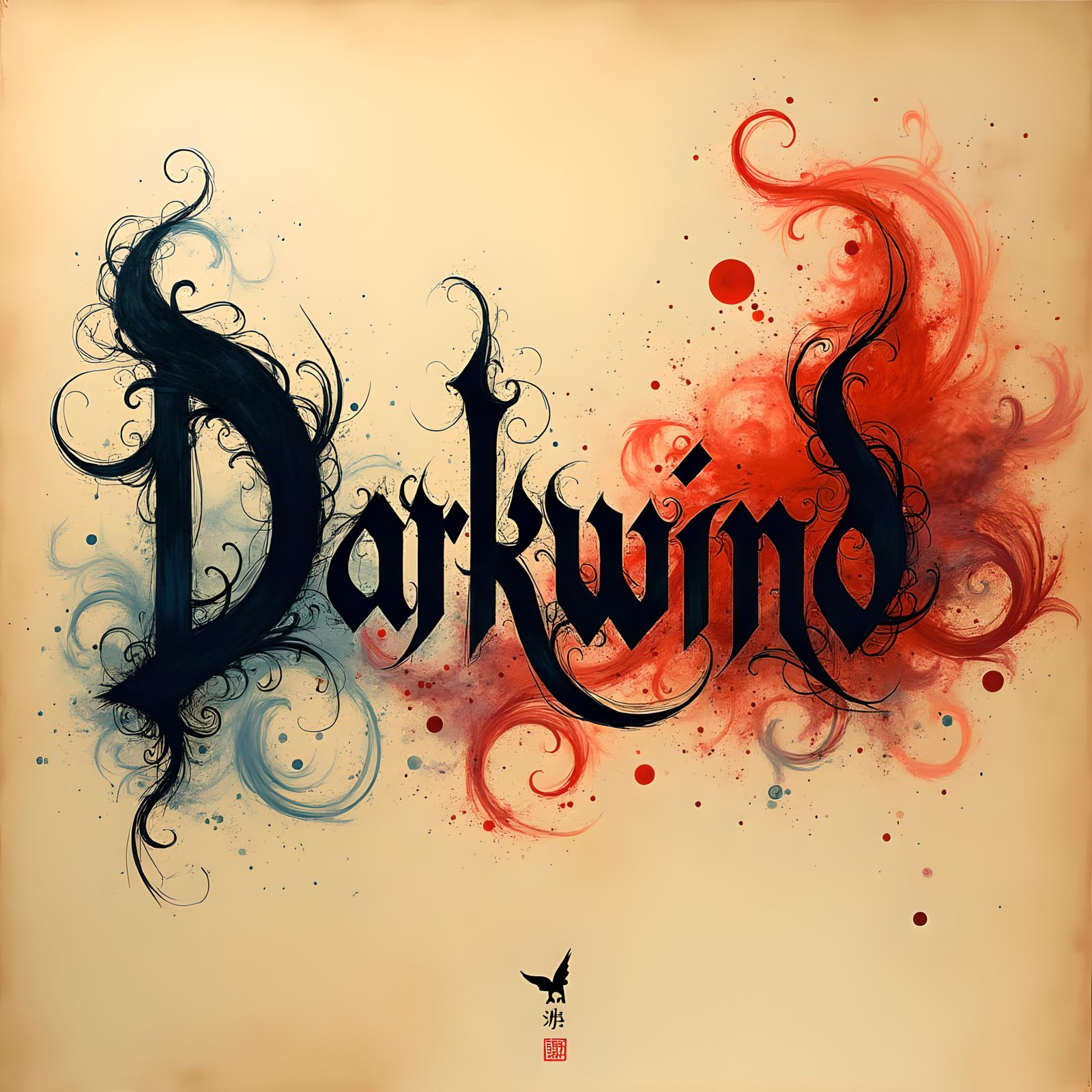 Calligraphy of Darkwind