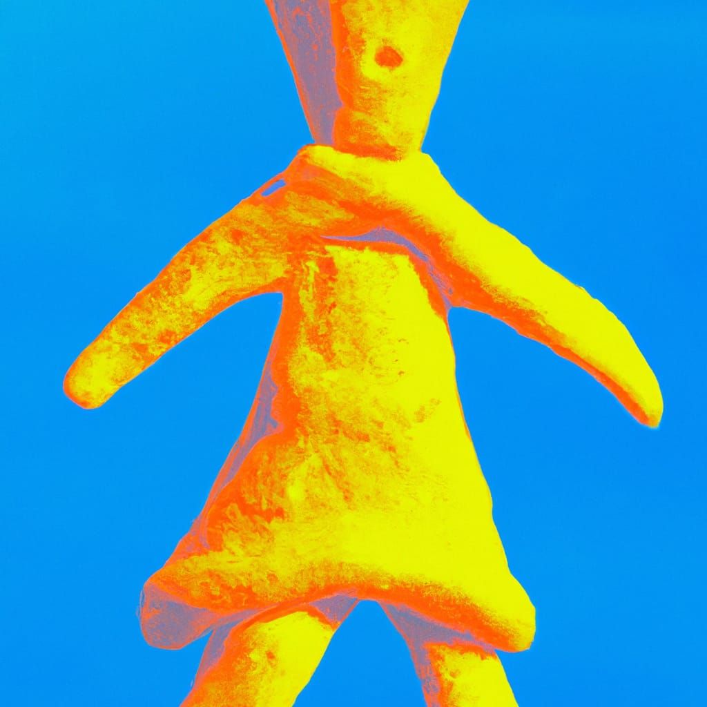 Modeling Clay Sculpture in 70s Magazine Style