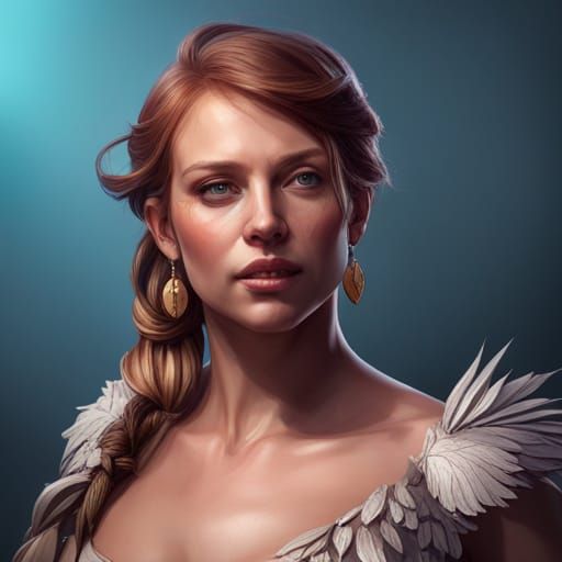 Detailed Portrait with Dynamic Lighting and Intricate Detail