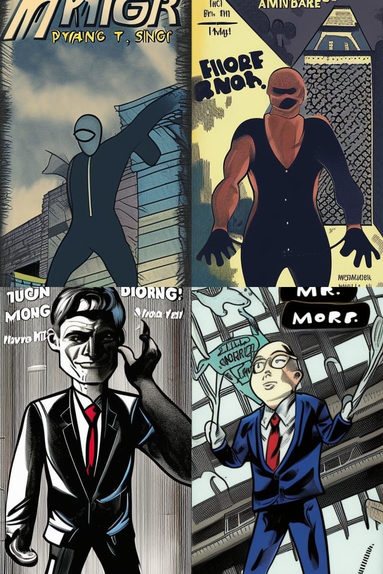 Mr. Wrong! Comic Book Cover Art