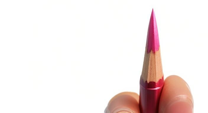 Cyberpunk Pencil Tip: Hyperrealistic Futuristic Art