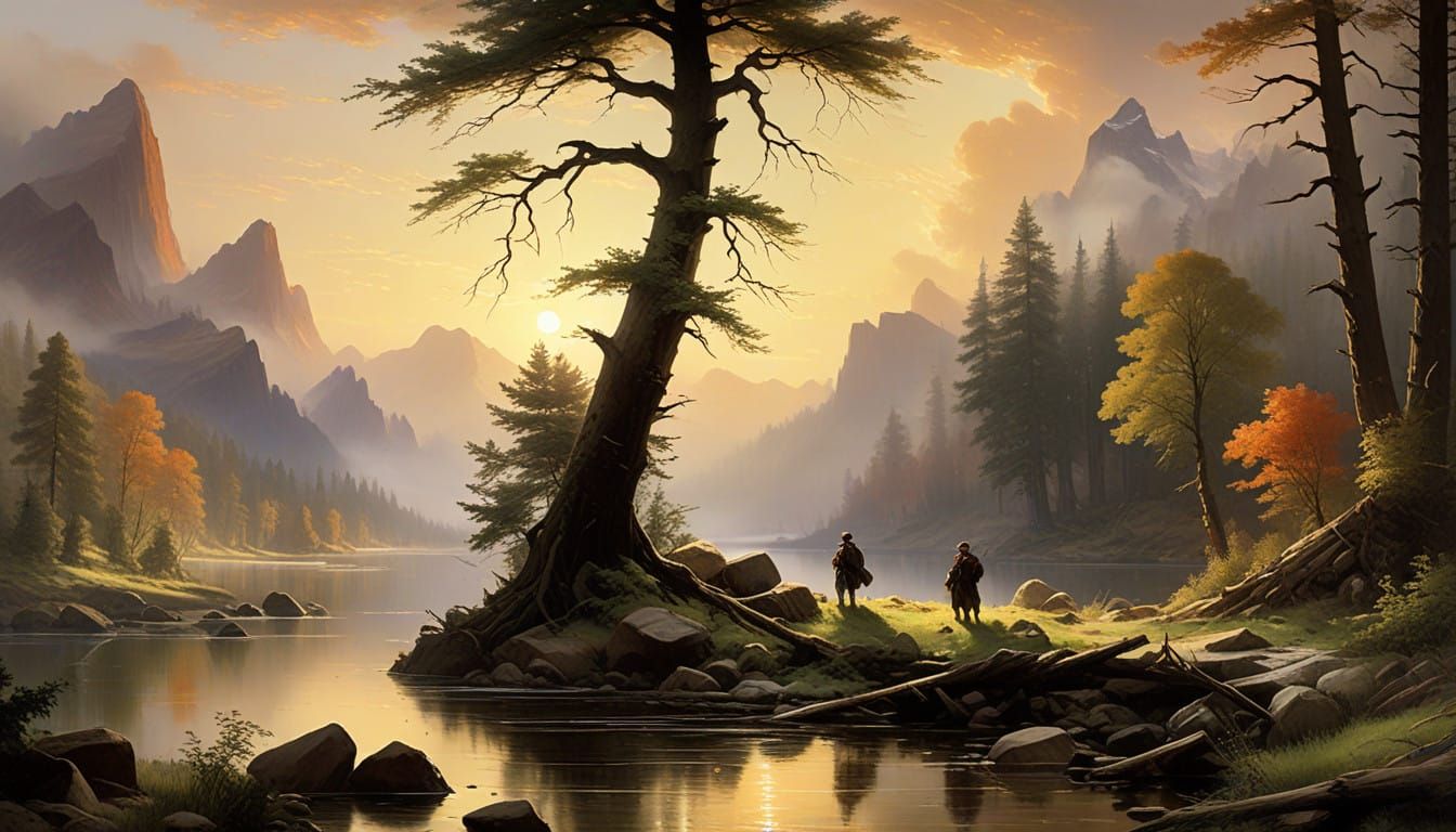 Stoic Warriors in the Misty Forest