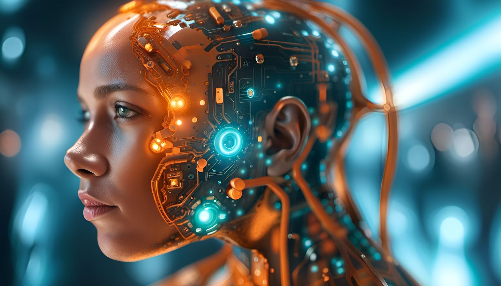 Human potential as perceived by AI.