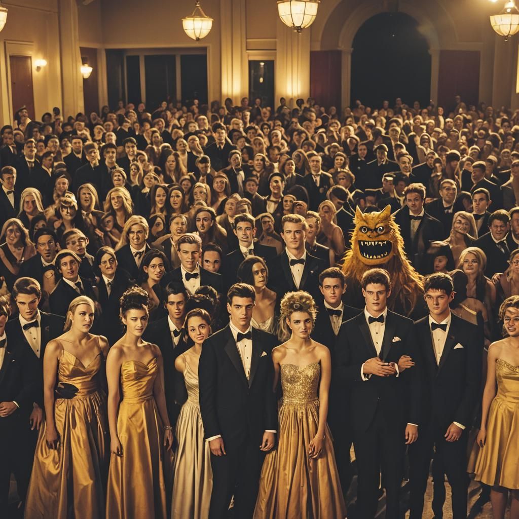 Monsters Attend High School Prom in Cinematic Style