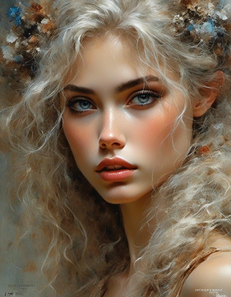 Detailed Portrait of Grace Boor by Jose Royo