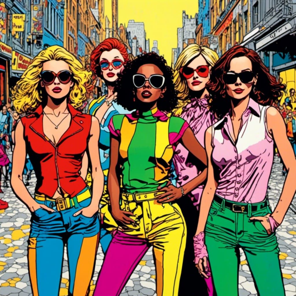 <lora:Snap Crackle POP:1.0> The Spice Girls