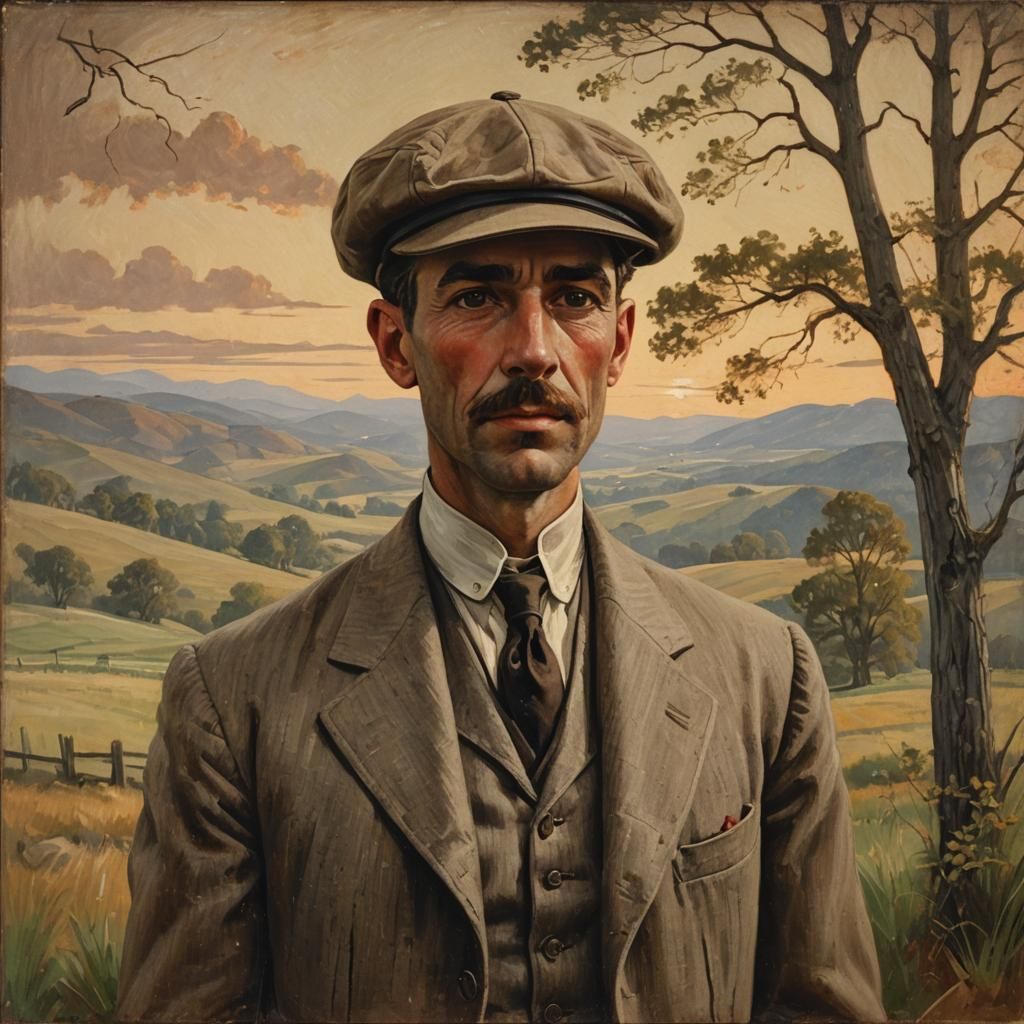 Elmer Ellsworth Albee: American Realism Portrait