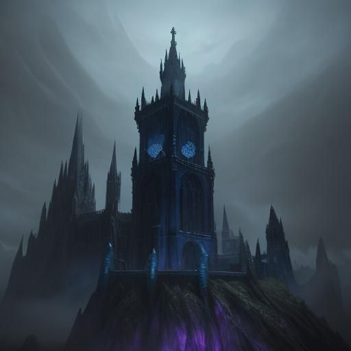 Frog Gargoyle Concept Art in Oil Painting Style