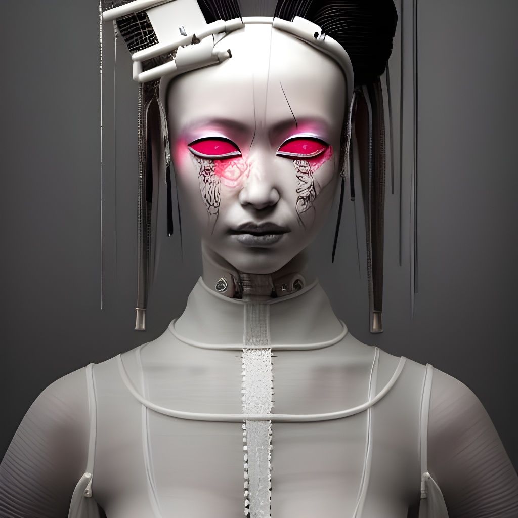 Cyberpunk Geisha