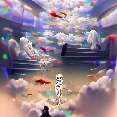 AI Generated Image of The Afterlife
