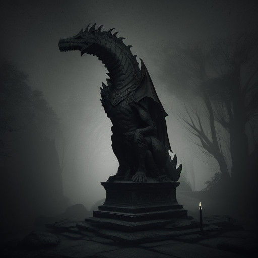 Epic Dragon Bone Relic in a Mysterious, Ancient Tomb