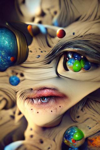 Chaotic Universe in Photo Illustration
