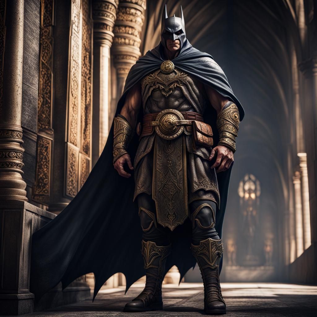 Hyperrealistic Goliath Shadow Monk: Cinematic D&D Character