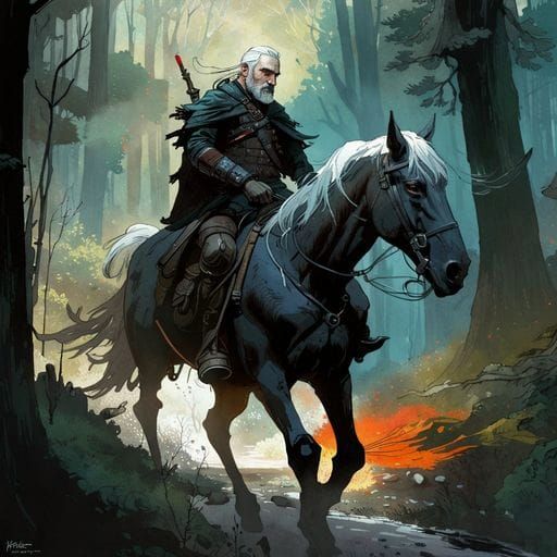The Witcher Generated by AI