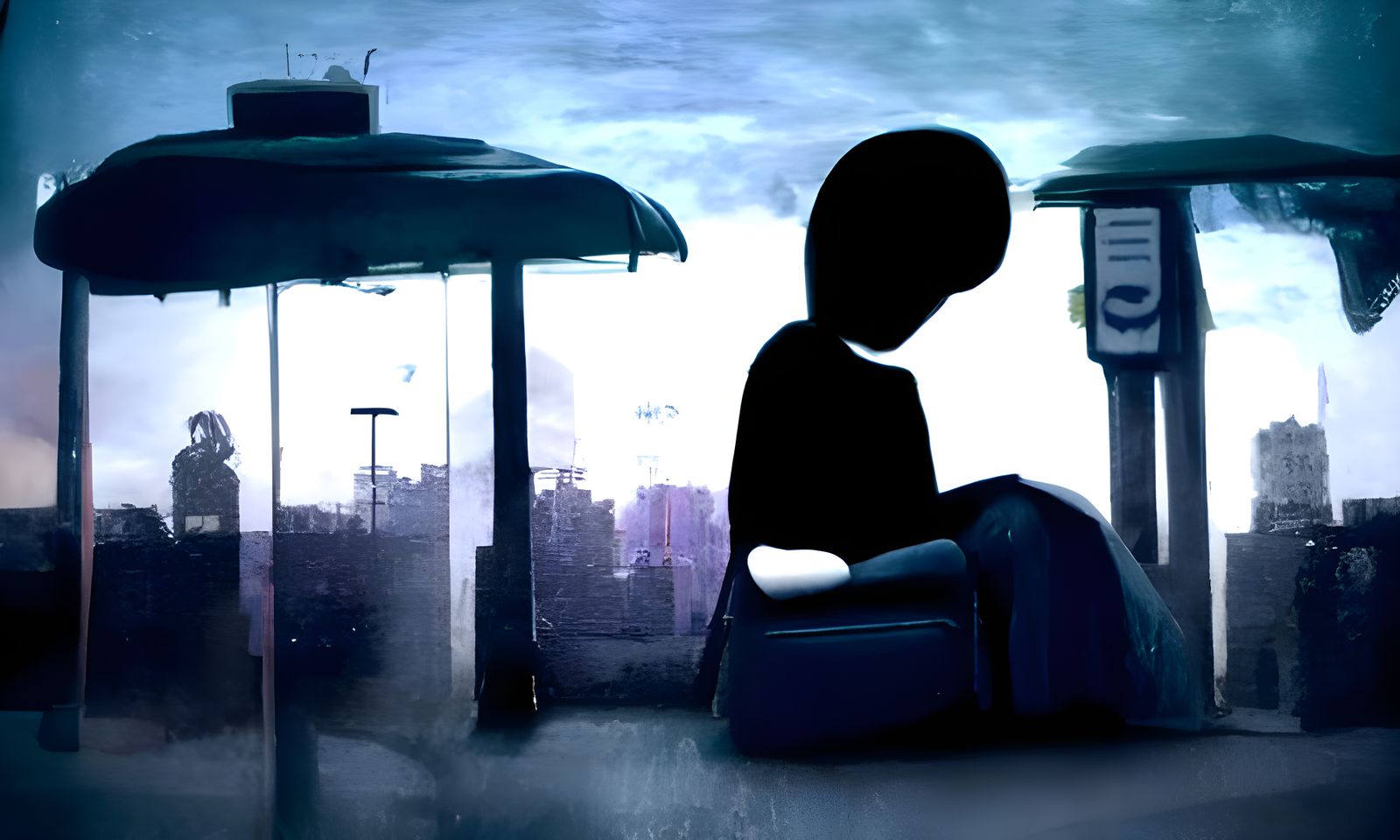 Evocative Image of All the Lonely People