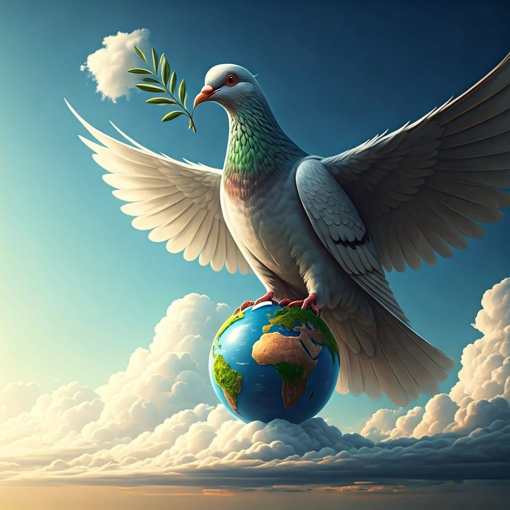 Symbol of Serenity in Fantasy Art Style