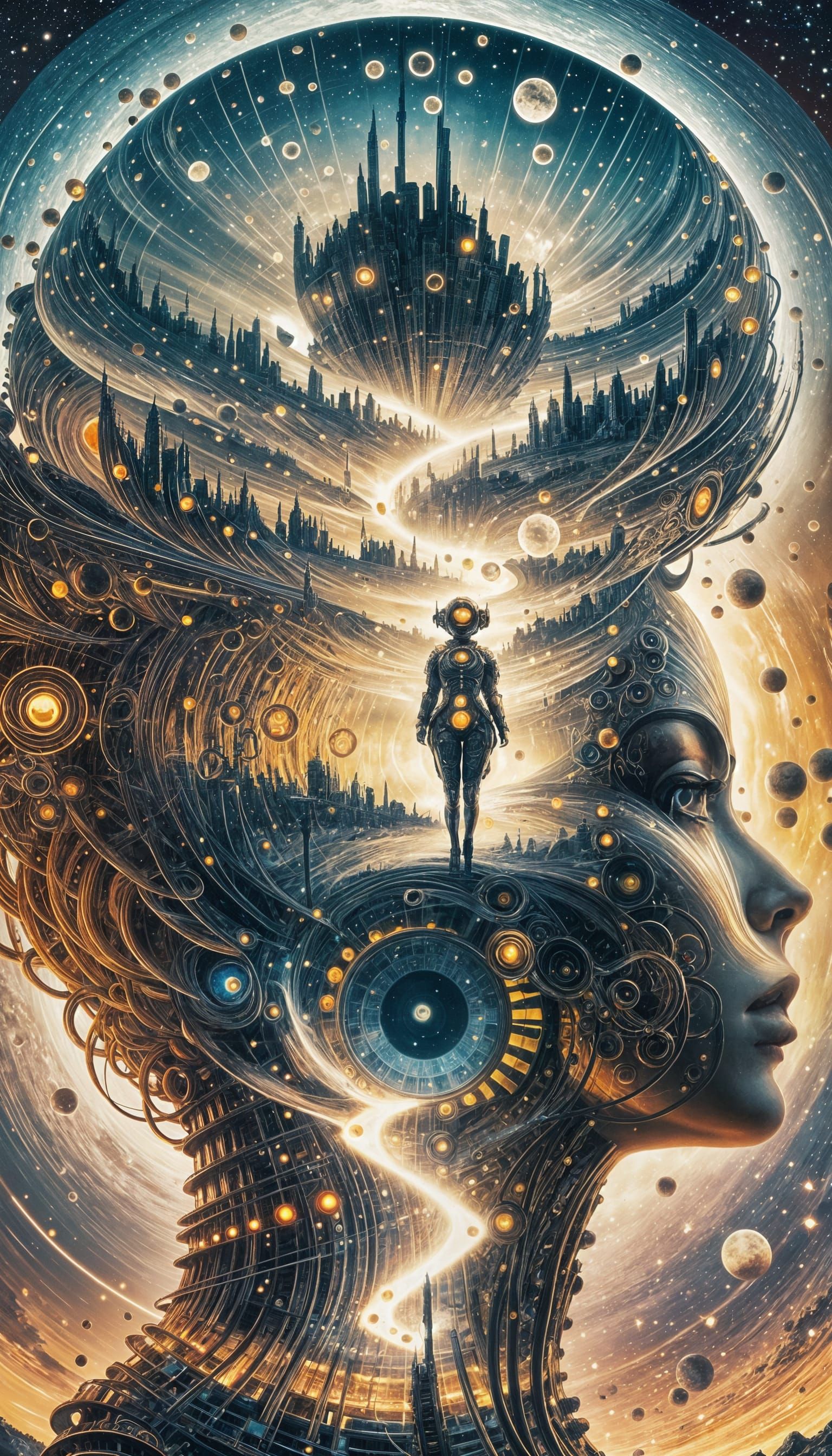 Echo-Core: Rhythmic Reflections in Dreamlike Landscape