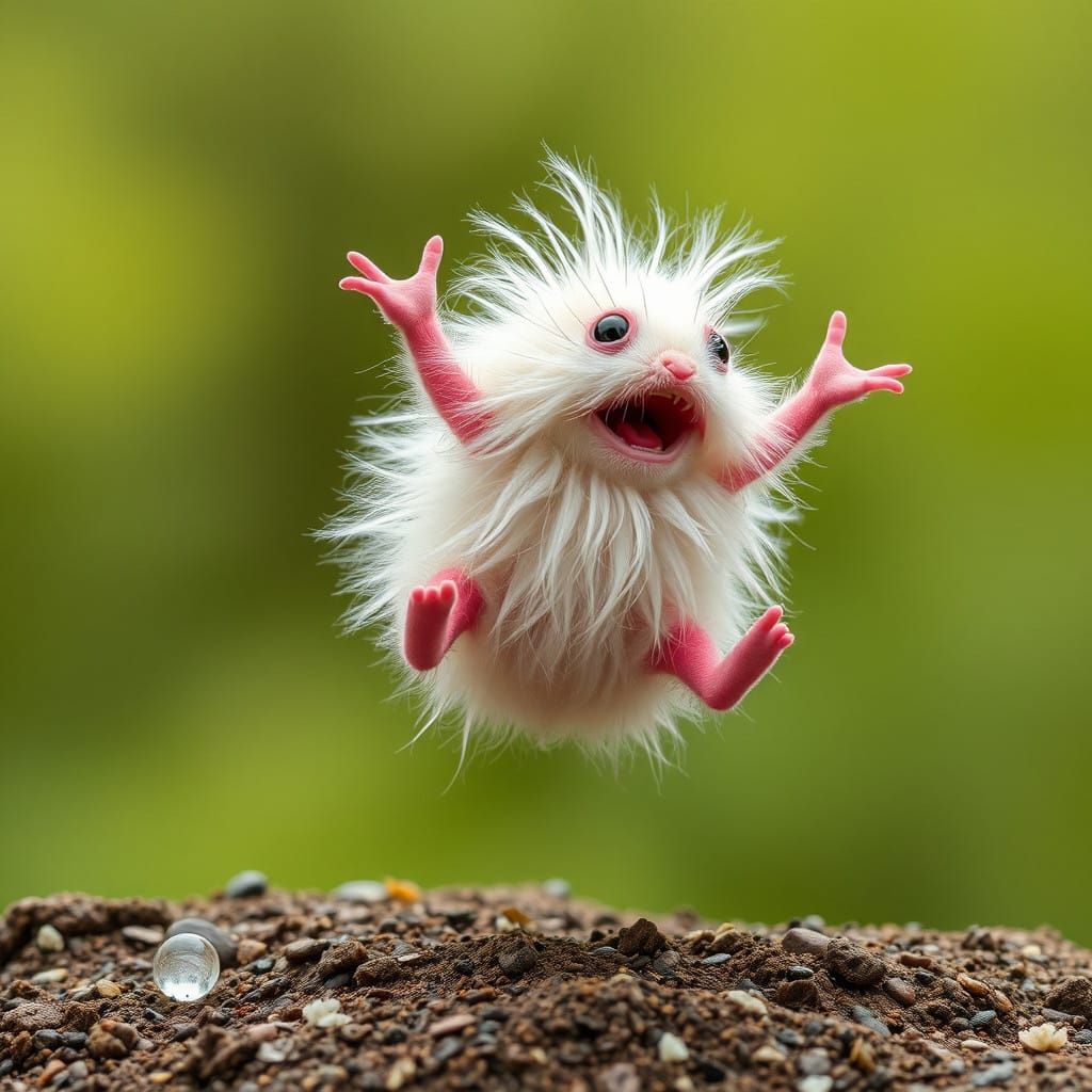 Fluffty Tardimorphs Doing High Jump