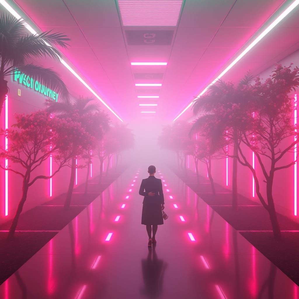 Liminal minimalist synthwave vapor tropic Music Journey ELO ...