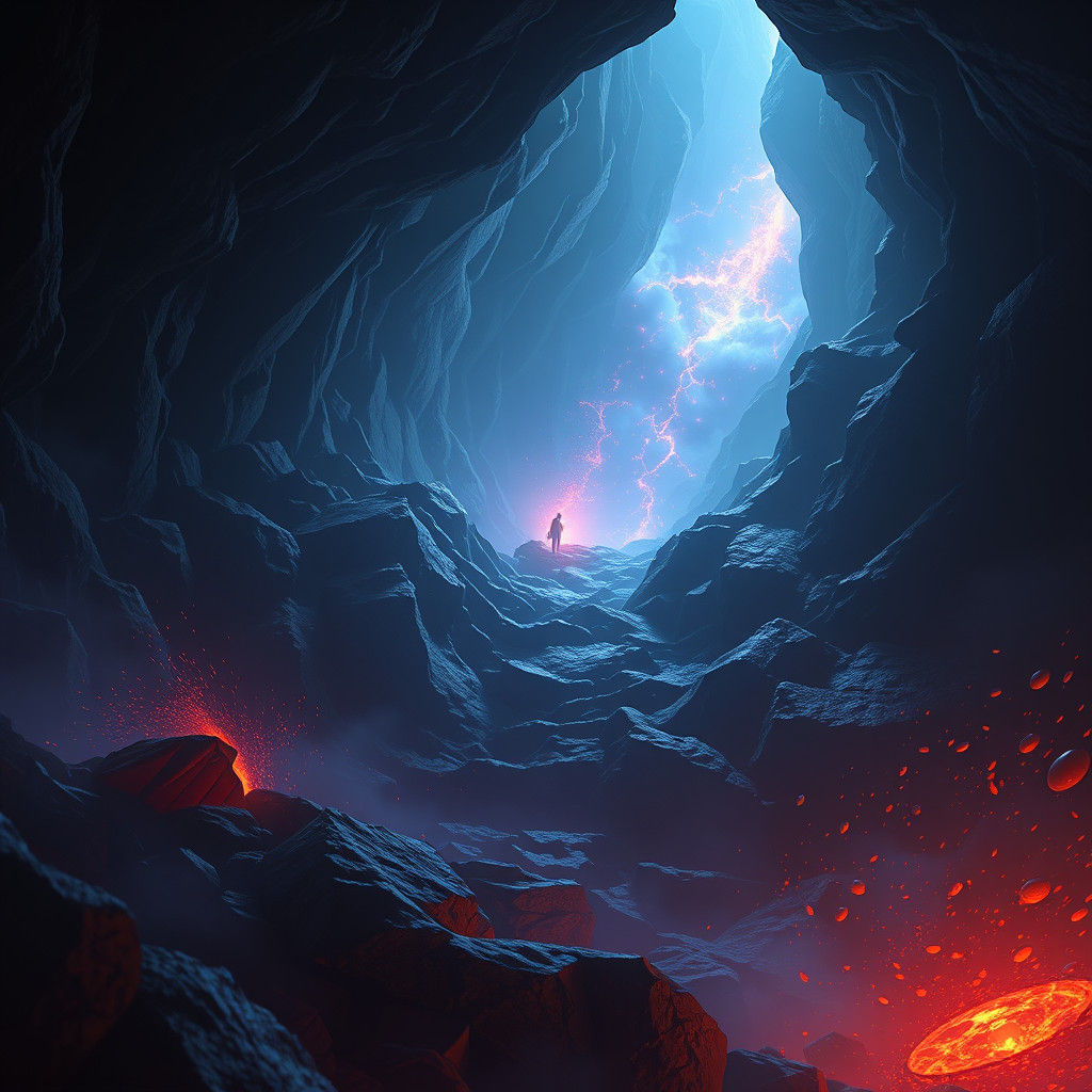 Light in Darkness: Detailed Matte Painting