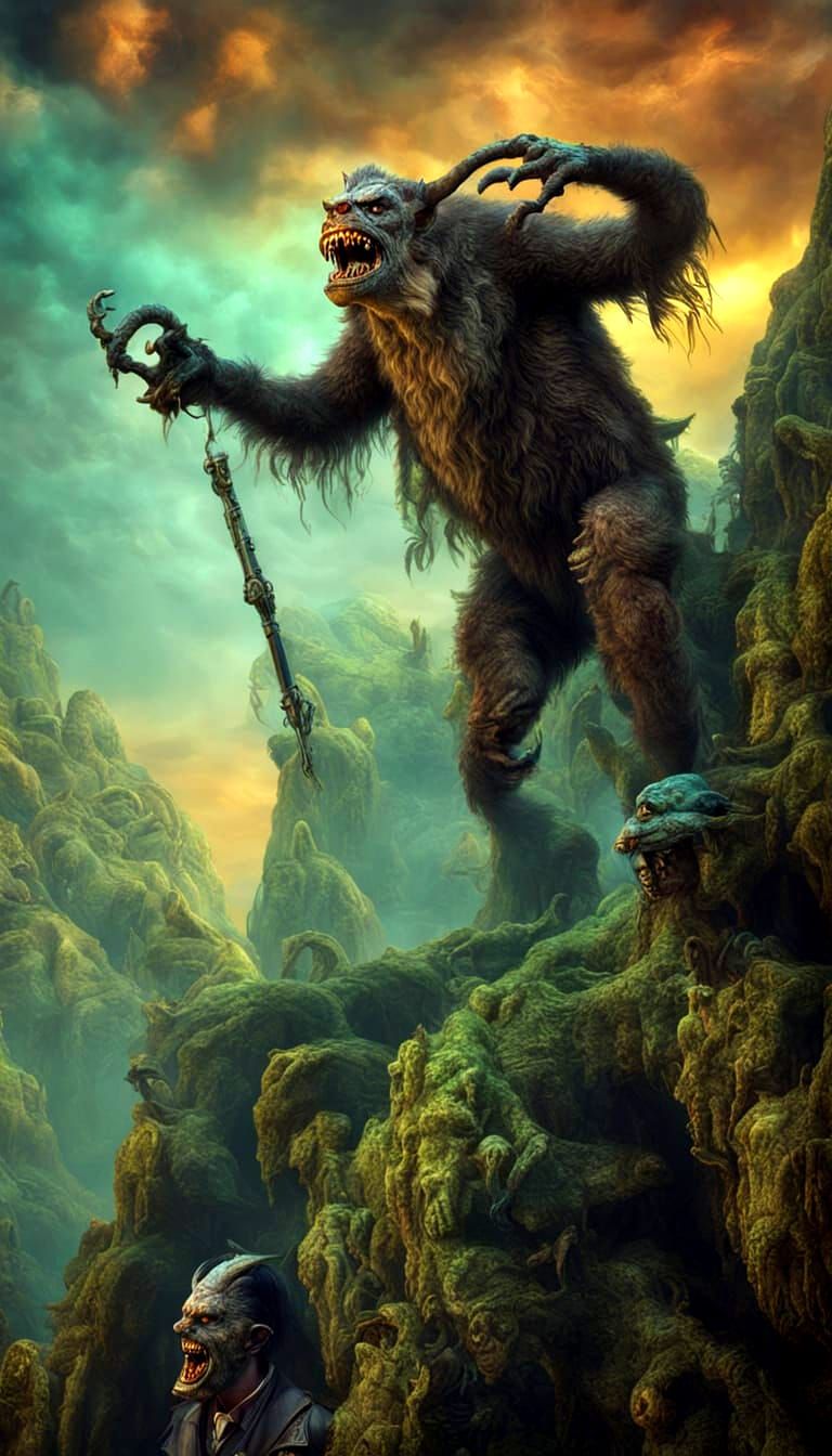 LEAPING DORK MONSTER 5