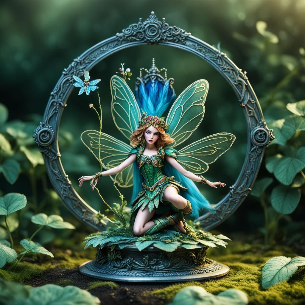 Victorian Fairy Topmodel Portrait