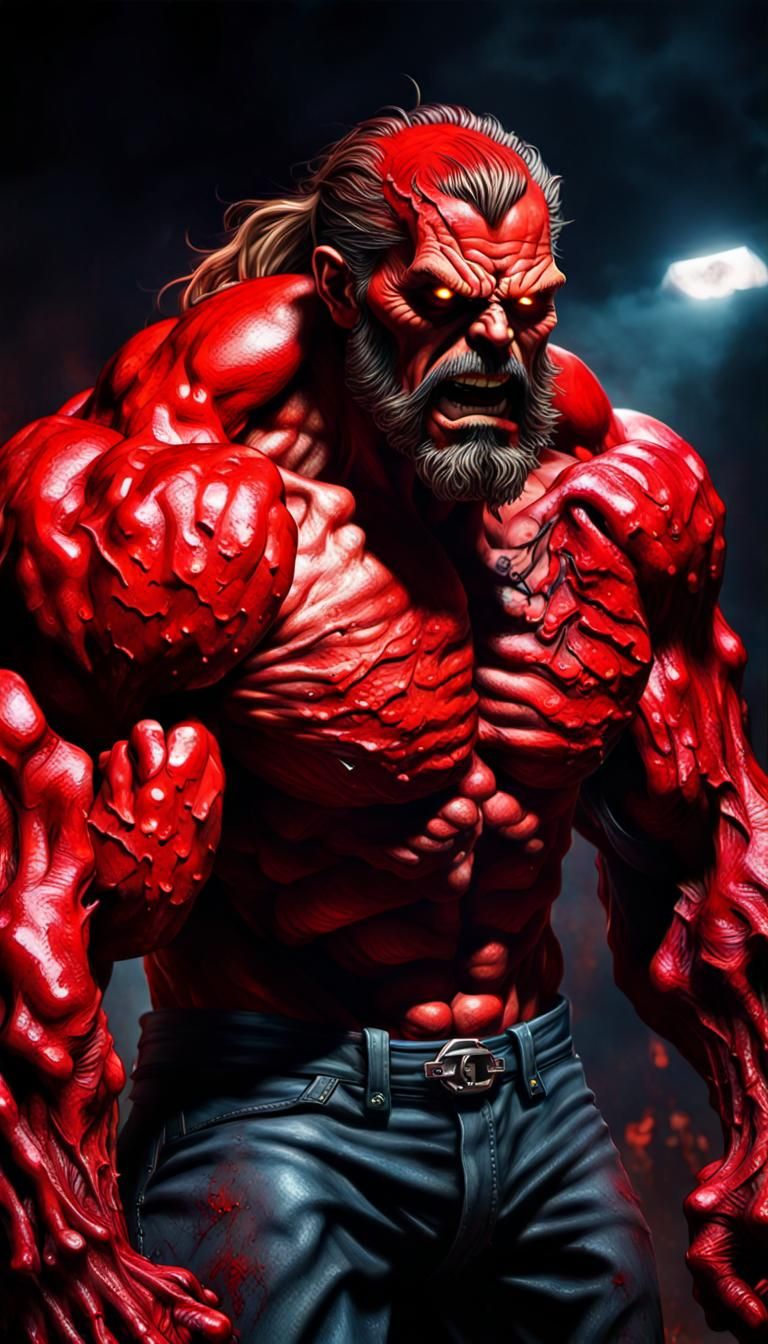 Rob Zombie Is Red Hulk