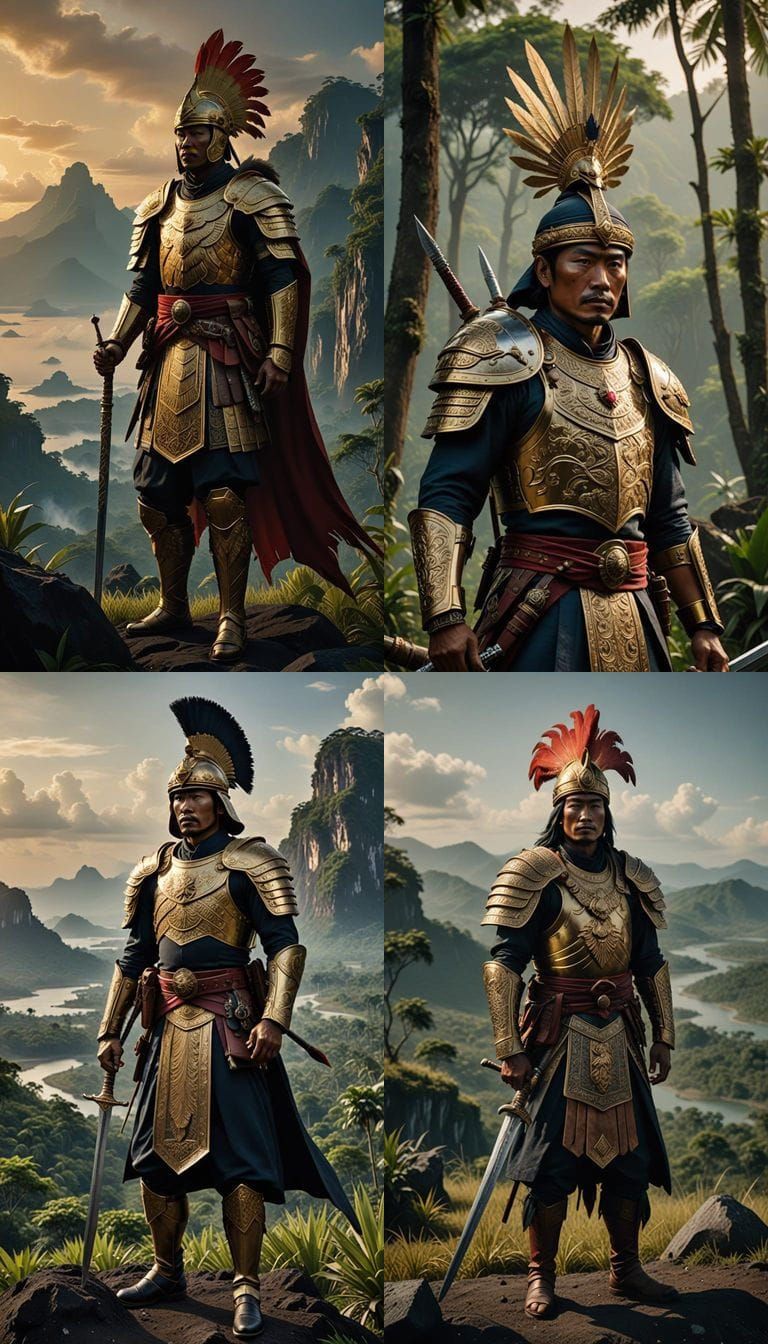 Sultan Hasanuddin in Regal Grandeur: A Symbol of Makassarese...