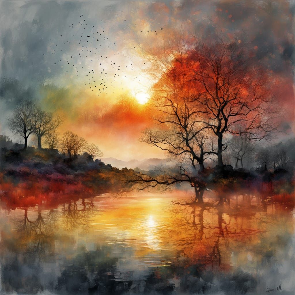 Ethereal and mystical beautiful