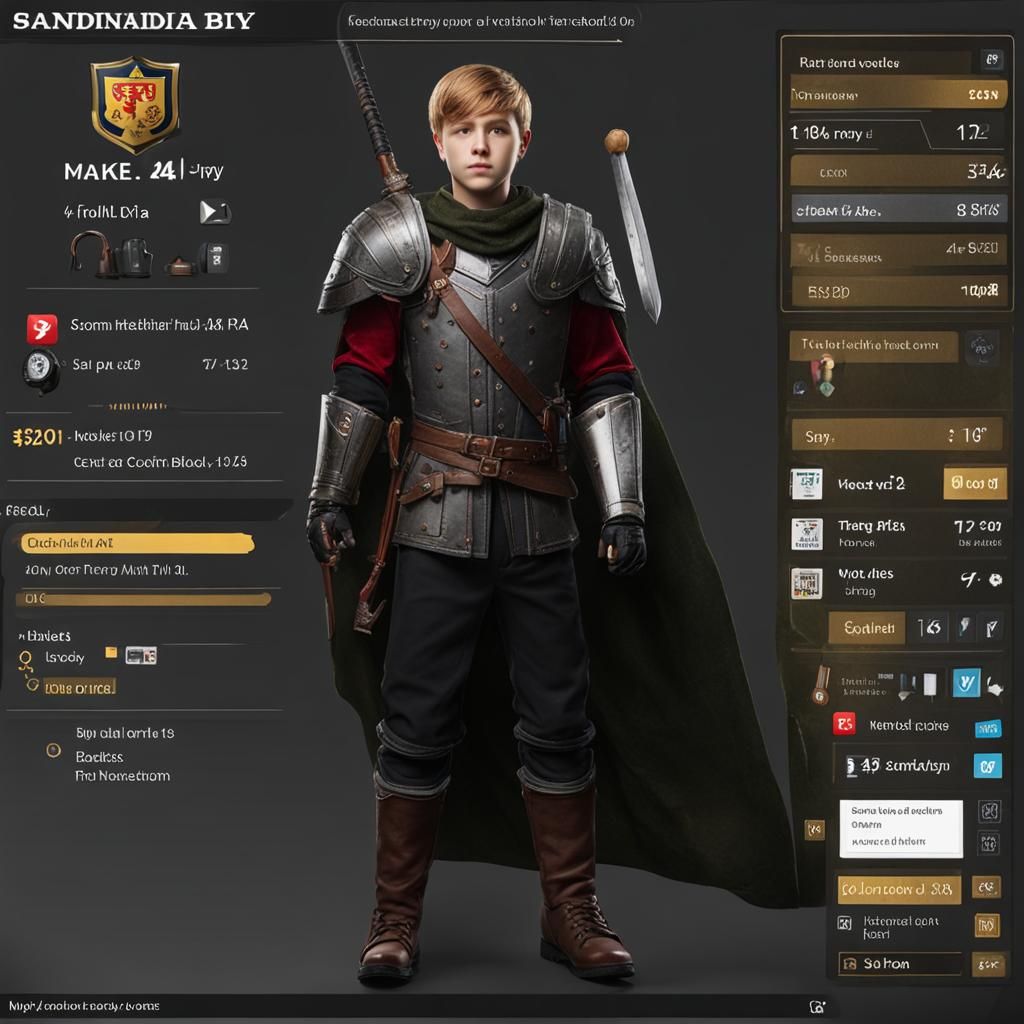 Scandinavian Boy, Age 14