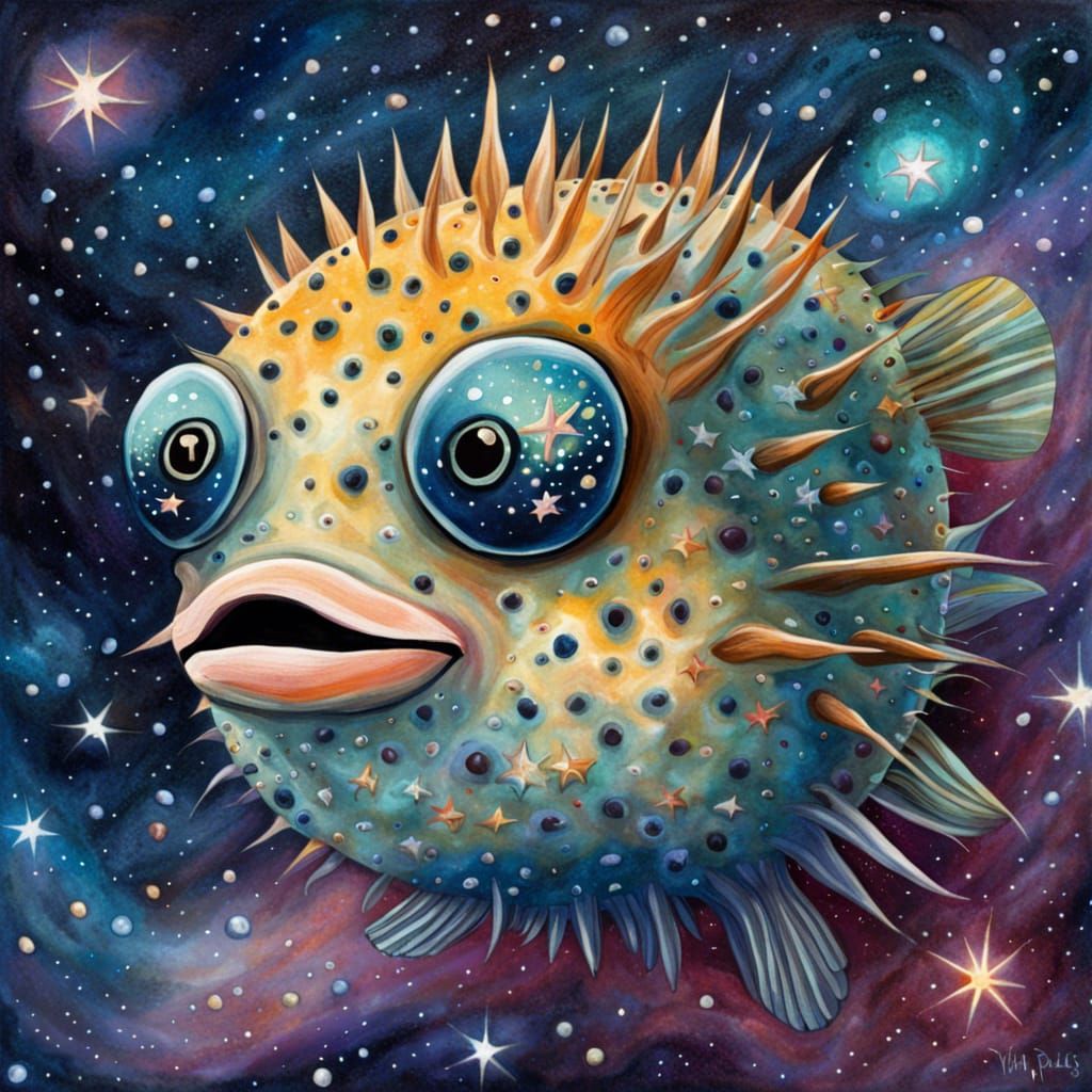 Puffer Fish Out Of Water