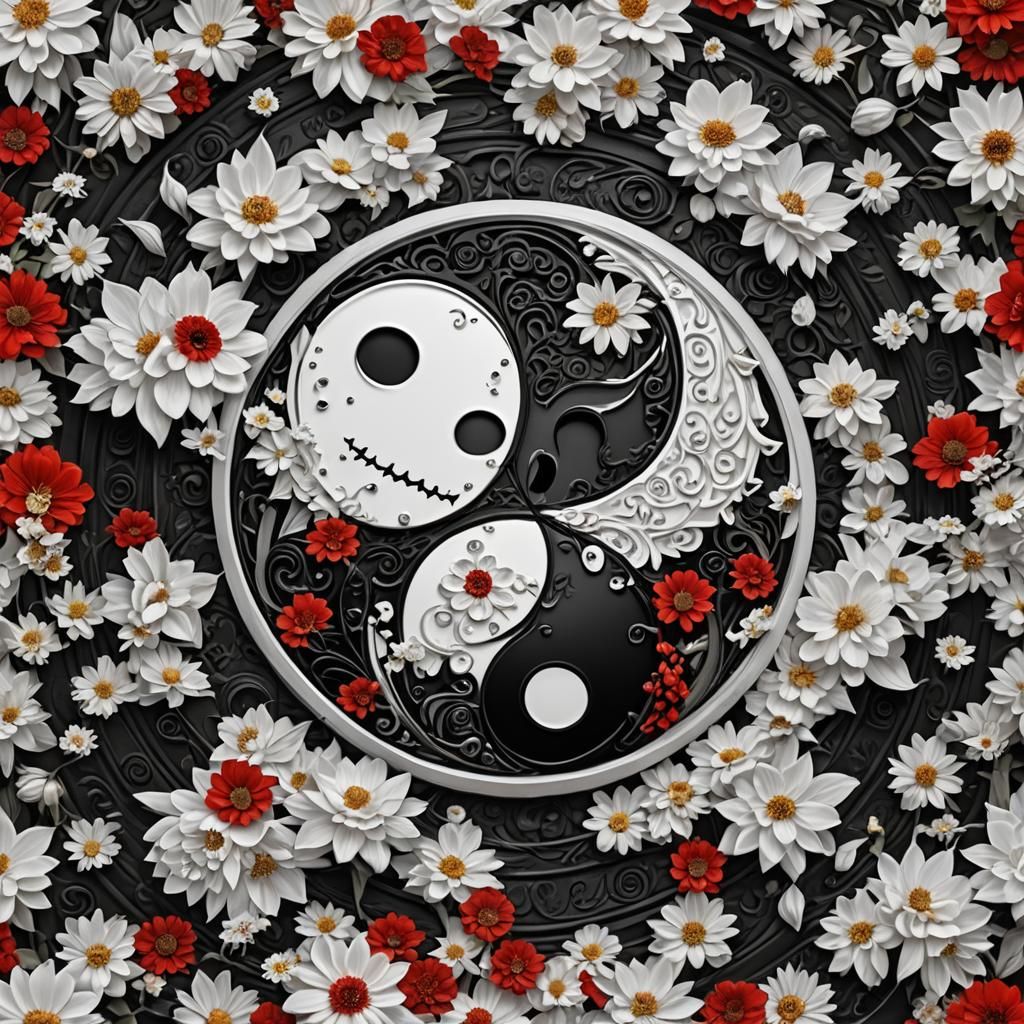 Yin Yang: Angel and Devil in Harmony