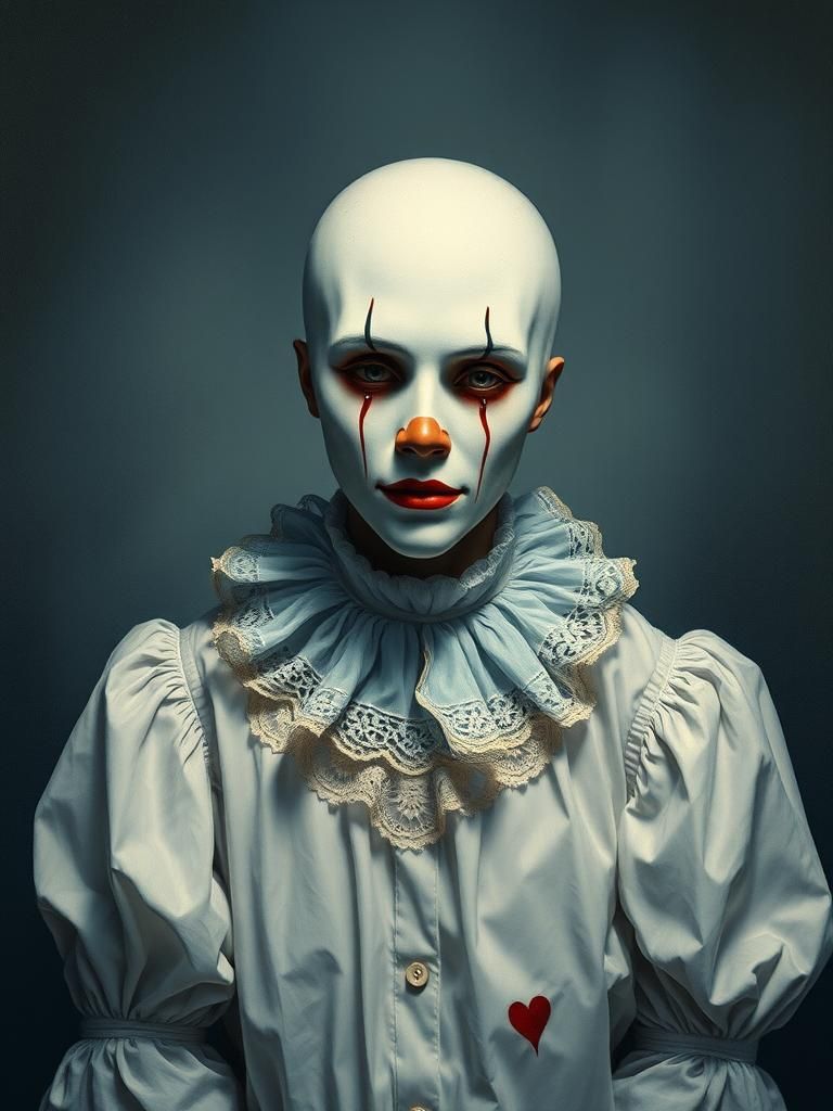Pierrot, the sad clown