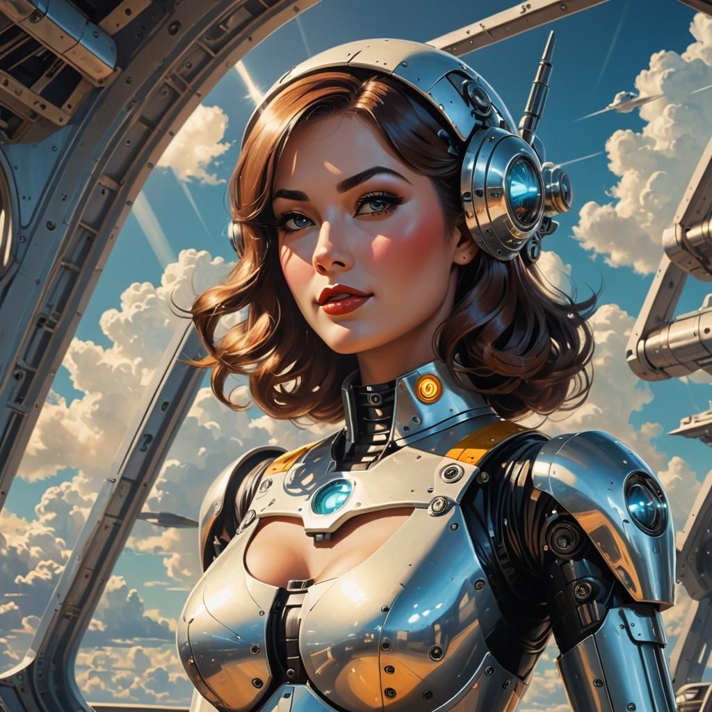 (pin-up) retro-futurism #1.1